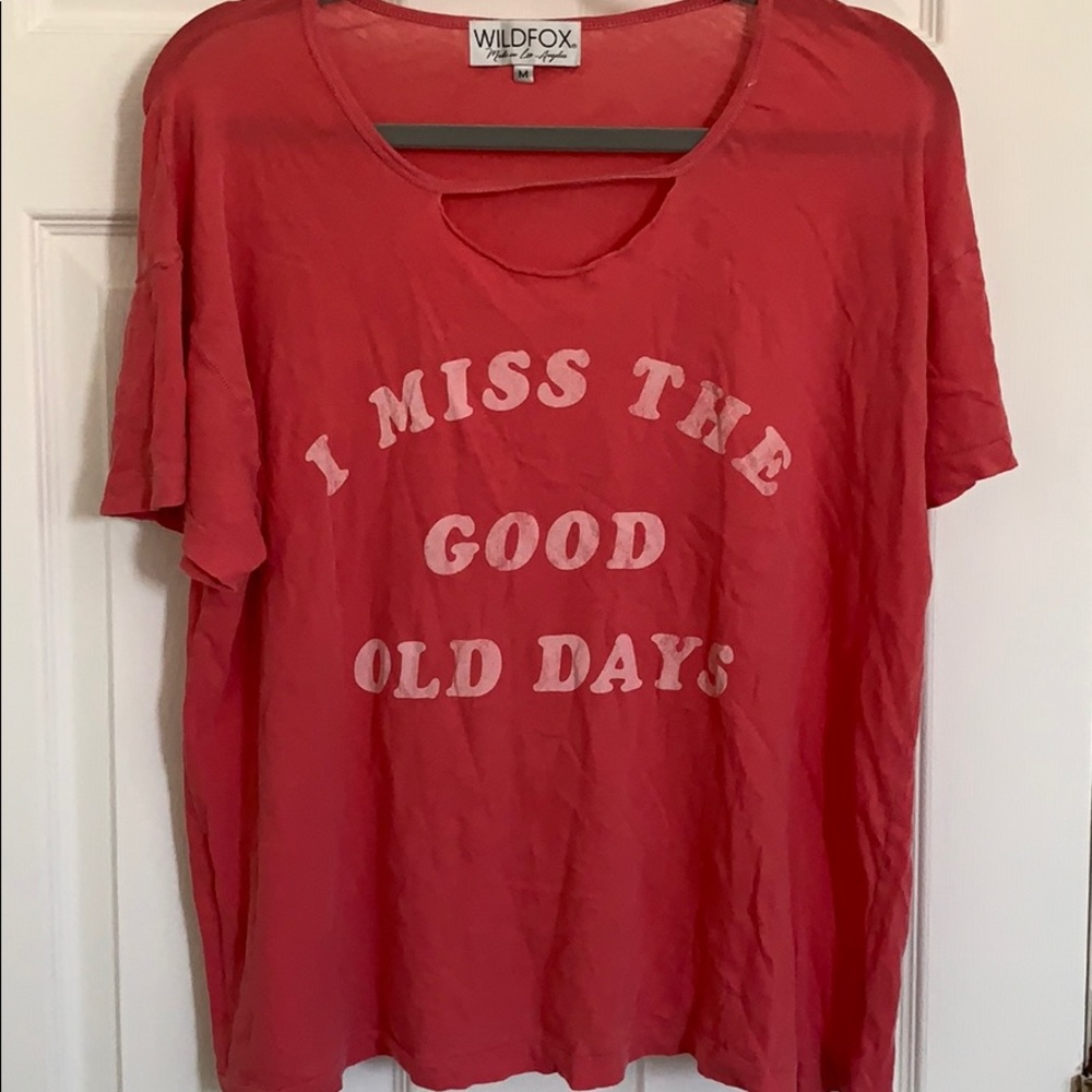 Wild fox tee